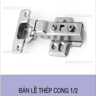 Bản lề thép cong 1/2 Bản lề thép cong 1/2