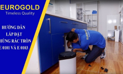 Hướng dẫn lắp đặt thùng rác tròn gắn cánh E0101 và E0103 Eurogold Hướng dẫn lắp đặt thùng rác tròn gắn cánh E0101 và E0103 Eurogold