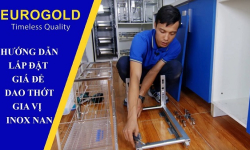 Hướng dẫn lắp đặt giá dao thớt gia vị inox cao cấp EP30 Eurogold Hướng dẫn lắp đặt giá dao thớt gia vị inox cao cấp EP30 Eurogold