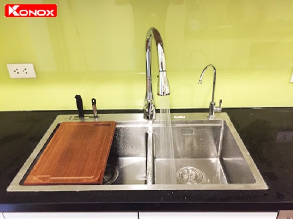 chậu rửa bát Konox