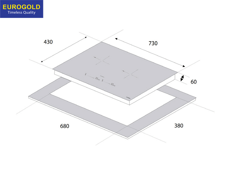 Thông số kỹ thuật: Bếp điện từ EUH3399PRO