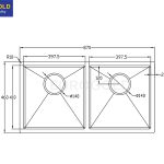 Chậu rửa bát chống xước EUC28746EB