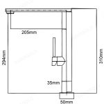 Vòi rửa bát EUF307C