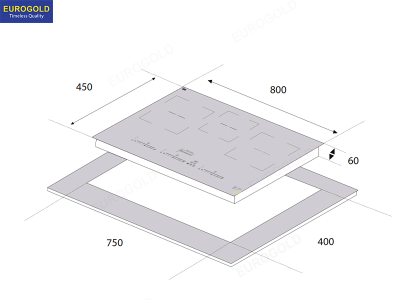Thông số kỹ thuật: Bếp điện từ EUH2233 Eurogold