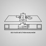 Bản lề kính 304 cong 1/2 EWG102