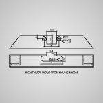 Bản lề kính 304 thẳng EWG101
