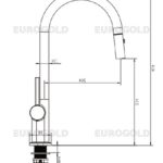 Vòi rửa bát EVF515CR