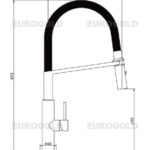 Vòi rửa bát EVF528CM